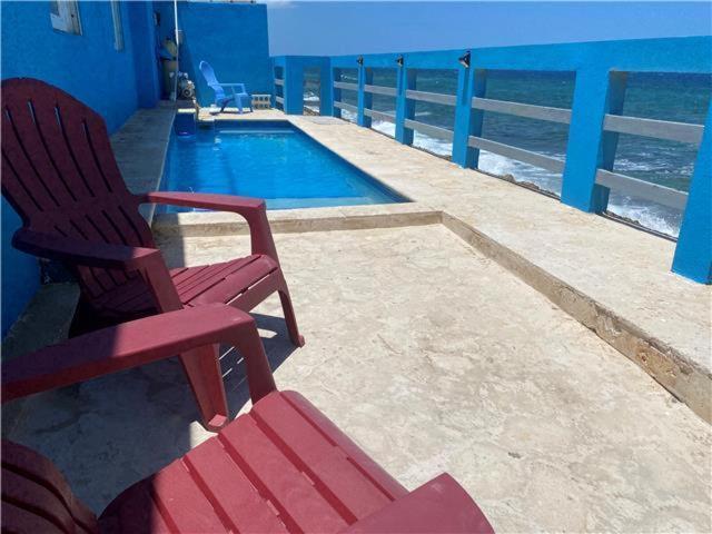 Casita Familiar Con Vista Al Mar Y Piscina Villa Аресибо Екстериор снимка
